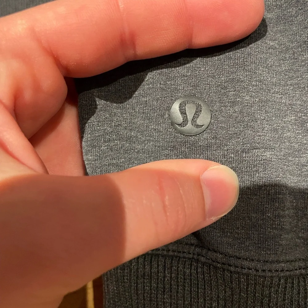 Lululemon Ready to Roll Hoodie Heathered Black Size 8 - Picture 12 of 14